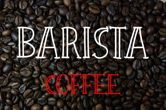 Barista Coffee: A Display Font That Feels Like Your First Real Branding Win