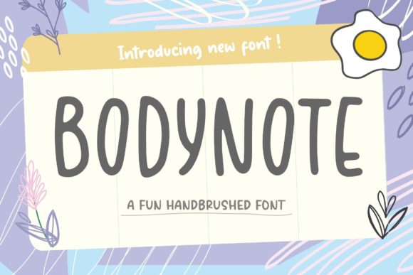 Bodynote: A Display Font That Makes Small Business Packaging Pop