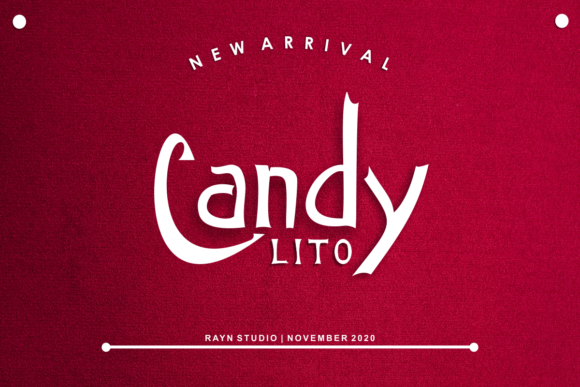 Candy Lito: A Cheerful Display Font for Small Business Branding