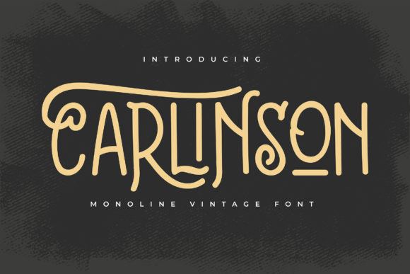 Carlinson: A Display Font That Elevates Digital Branding
