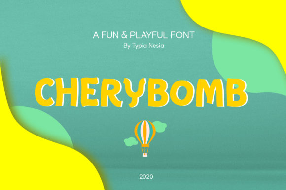 Chery Bomb: A Chunky Display Font for Playful Branding