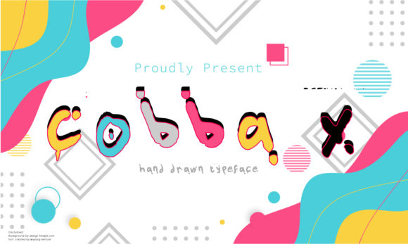 Cobba X: A Playful Display Font for Editorial Charm