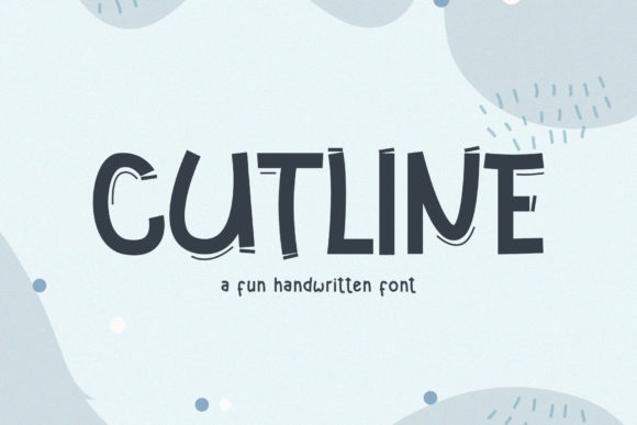 Cutline: A Friendly Display Font for Authentic Editorial Moments