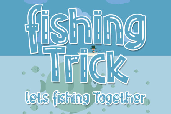Fishing Trick: A Playful Display Font That Elevates Real Business Branding