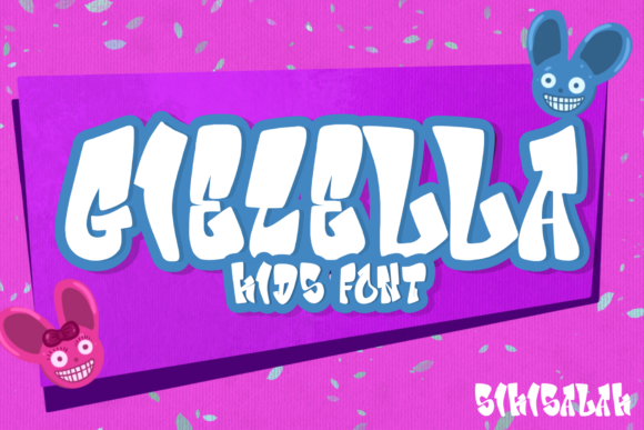 Giecella Kids: A Playful Display Font for Joyful Editorial Moments