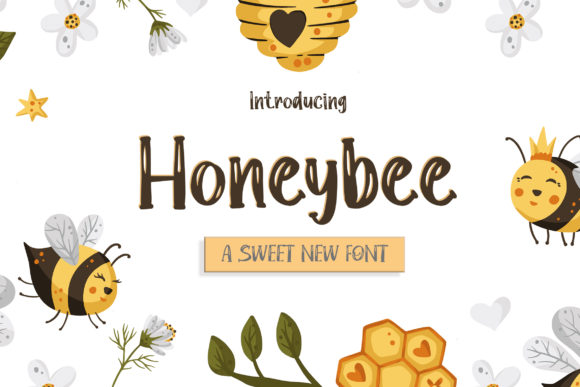 Honeybee Font: A Display Typeface for Clear Campaigns