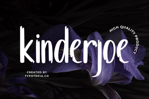 Kinderjoe: A Modern Display Font That Fits Real Web Projects