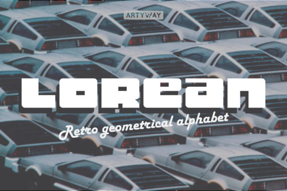 Lorean: A Bold Display Font That Commands Attention in Campaigns