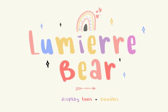 Lumierre Bear: A Playful Display Typeface for Editorial Design