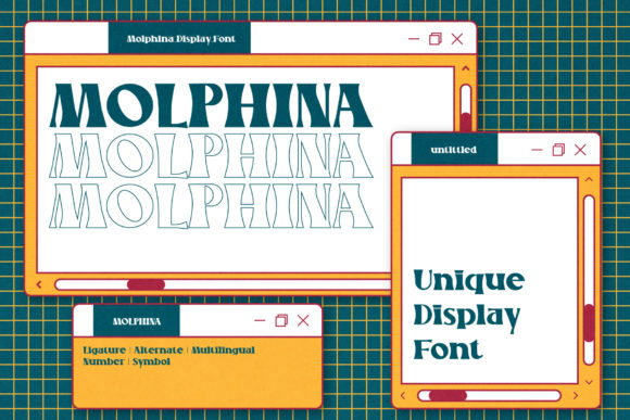 Molphina: A Display Font with Quiet Confidence