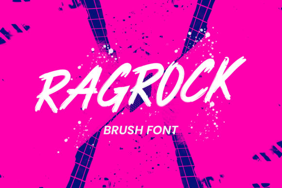 Ragrock Typeface: A Rough Display Font with Real Character