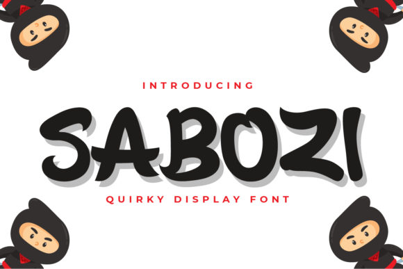 Sabozi: A Quirky Display Font for Bold Marketing