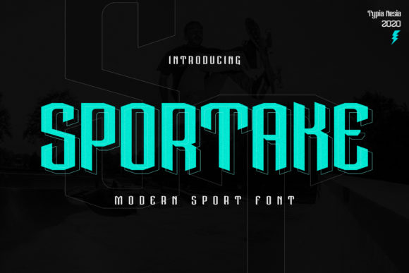 Sportake: A Bold Display Font for Impactful Web Headlines