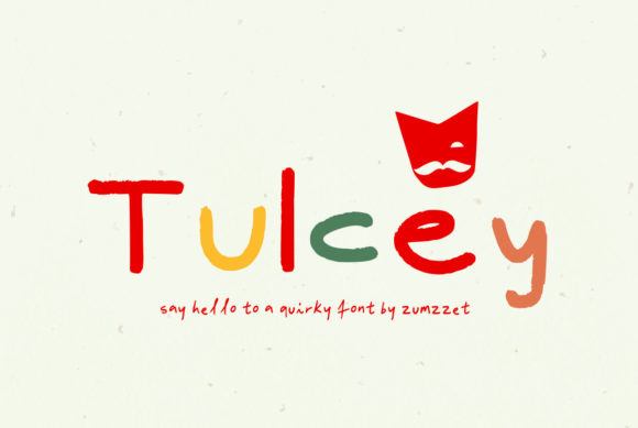 Tulcey: A Playful Display Font That Delights in Digital Spaces